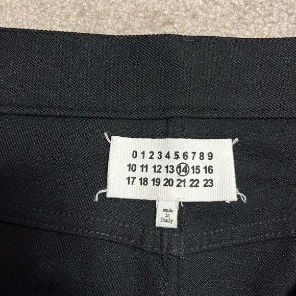 Maison Margiela | black straight pant - Picture 2 of 6